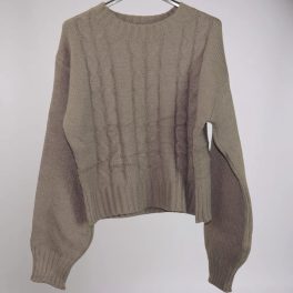 Kötött pulóver Szürke